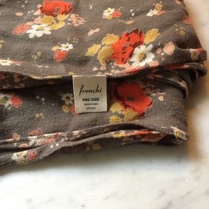 Frenchi Accessories - Floral California Poppy Scarf Frenchi Accessories - Floral California Poppy Scarf